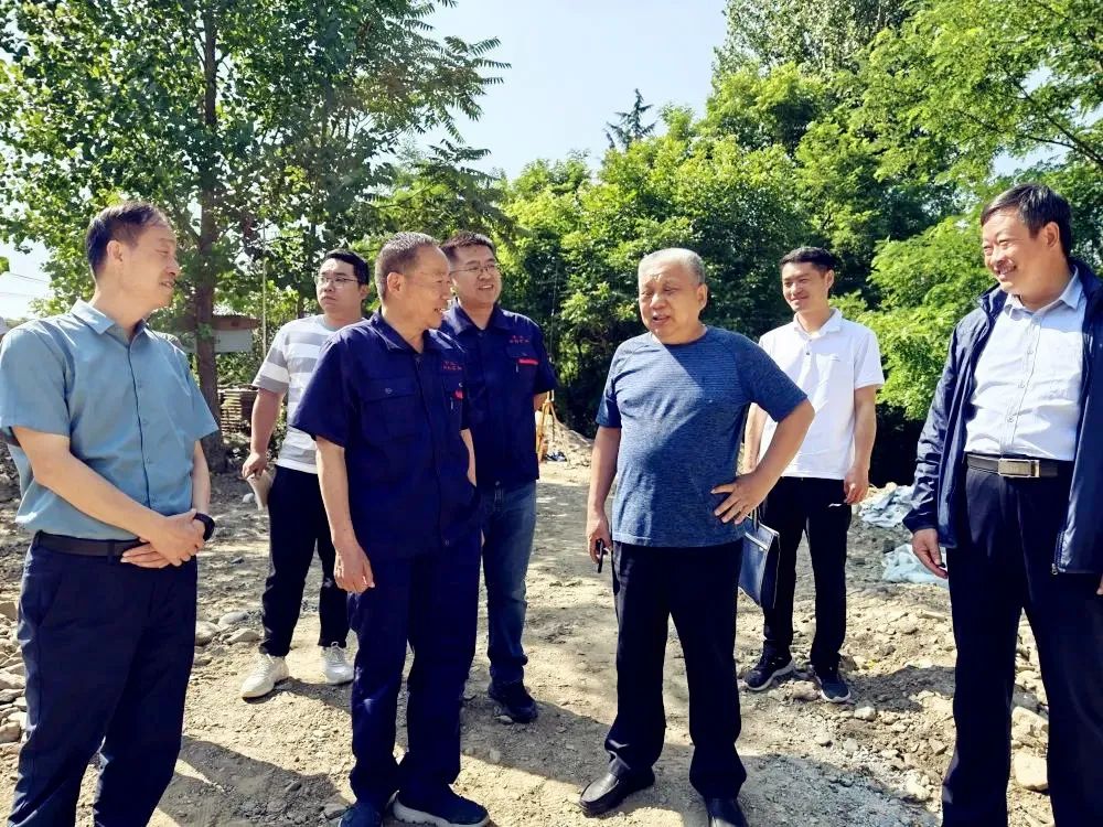 省應(yīng)急廳領(lǐng)導(dǎo)到中科礦業(yè)進(jìn)行尾礦庫(kù)汛期安全檢查